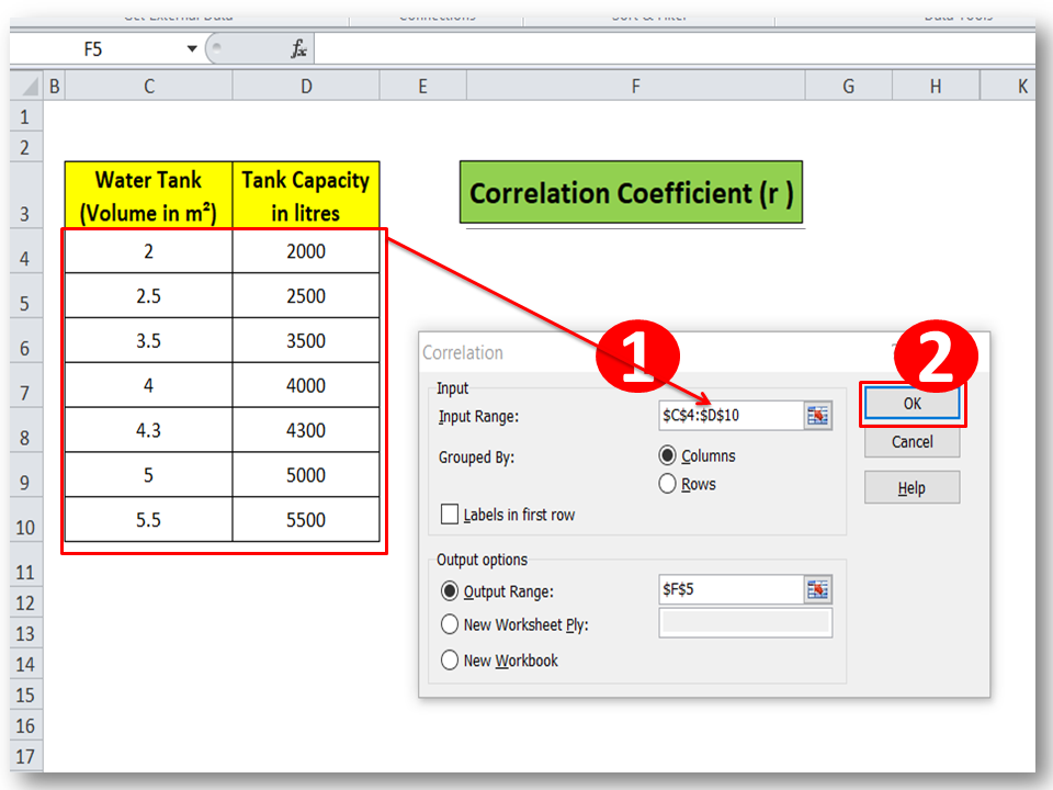 How To Calculate Correlation In Excel Using Data Analysis My Xxx Hot Girl 7958